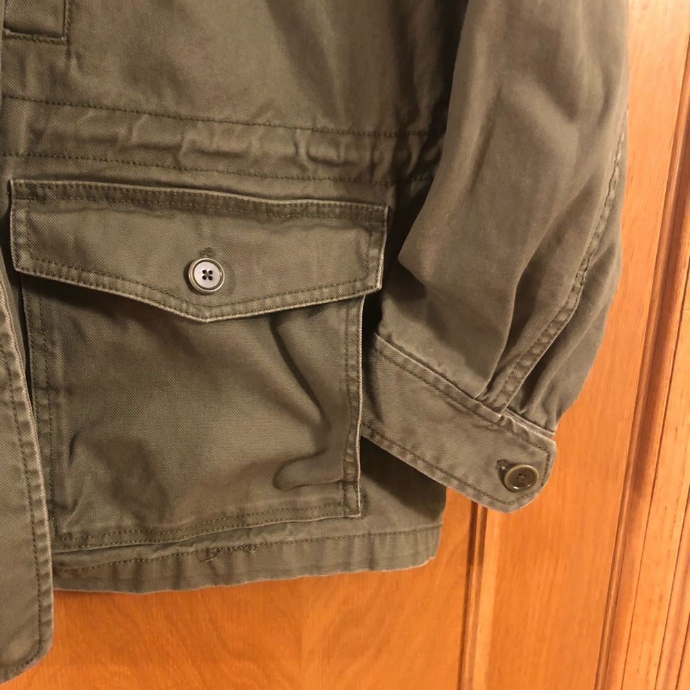 Madewell Northover Utility Jacket in Desert Olive Size XL - Picture 8 of 10